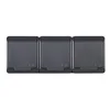Hermes Trojna hermetična vtičnica z/brez Schuko antracit 16A IP44 0326-07