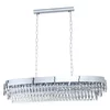 EGLO Viseća lampa VALPARAISO 1 13xE14 hrom kristal 39495