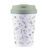 Biorazgradljiv lonček Bioloco Plant Easy Cup 350 ml, Watercolor flowers