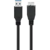 Sinnect USB-A 3.0 na Micro USB kabel, M/M, 0,5m (11.307)