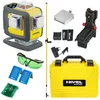 NIVEL SYSTEM Križni linijski laser, modri ž. CL4D-B + LP-36