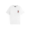 TOMMY HILFIGER Majica Palm Tree nočno modra/svetlo rdeča/bela
