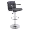 BARSKA STOLICA siva metal, tekstil