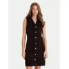 Vero Moda Vsakodnevna obleka Eden 10333959 Rjava Regular Fit