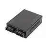 Digitus DN-82024 omrežni medijski pretvornik 100 Mbit/s 1310 nm Več načinov, En način Črna