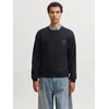 JACK & JONES Majica JORCHAMBERI modra/pegasto siva/črna