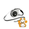 Flexi Comfort Cord S 8m, Povodac Za Pse Dužine 8 Metara U Crnoj Boji