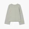 Cropp - Obična predimenzionirana majica - light grey
