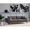 Atelier del Sofa Trosed Astana 100x78x234cm Antracit