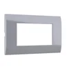 Elektromaterial-Lendava Modys okvir 4M srebrni 433025