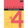 Daler Rowney Red and Yellow Drawing Paper Skicirka A4 150 g