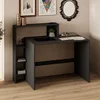 HANAH HOME Radni sto Amber Anthracite