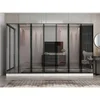 Hanah Home ormar sa reflektujućim staklom Nisa 20643, 315 cm, beli