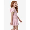Penti Obleka PENTI Süßer Pompon-Terry-Kaftan mit kurzen Ärmeln rosé