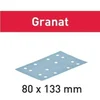 Brusni list Granat STF 80x133 P40 GR/10 kos