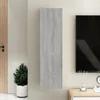 Zidni TV ormarić boja sivog hrasta sonome 30,5 x 30 x 110 cm