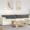 Jastučići za sofu 2 pcs Tamno siva 145 x 40 cm Kordura tekstil