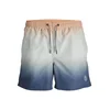 JACK & JONES Kratke kopalne hlače JJFiji chamois/modra/oranžna