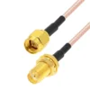 shumee Pigtail SMA vtičnica/SMA vtič RG316 1m
