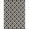 Črna/bela preproga 160x220 cm Avanti – FD