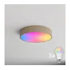 Brilagi - LED RGBW prigušiva plafonska lampa CLARE 3xE27/9W/230V Wi-Fi bež