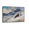 Canvas Slika na platnu Monte-Rosa, Edward Theodore Compton, 90x60cm, Sa ramom, Crni