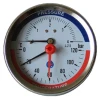 shumee Termomanometer 6 bar 120°C zadnji vhod 1/2”