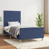 Okvir za krevet bez madraca plava 80x200cm od tkanine