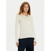 Tommy Hilfiger Polo majica WW0WW45308 Écru Slim Fit