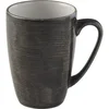 CHURCHILL Stonecast Iron Black skodelica z ročajem, prostornina: 0,34 litra (12 kos)