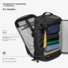 Tomtoc Putni ranac, 38 L, Crni