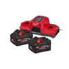 Milwaukee M18 FORGENRG-802DBSC set akumulatorjev in polnilca - Milwaukee