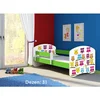 Deciji krevet ACMA II 180x80 + dusek 6 cm GREEN31