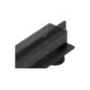 Mexen Flat Wall stenjski linearni odtok 2v1 110 cm, črn - 1730110