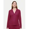 Triumph Pižamska srajca Mix&Match 10225047 Bordo rdeča Regular Fit