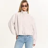 Cropp - Glatka bomber jakna - Krem