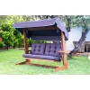 Hanah Home Baštenska ljuljaška Viva 2200 220x175x100cm Antracit
