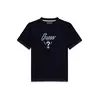 Guess Majica L6GI06 K8HM4 Mornarsko modra Relaxed Fit