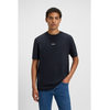 BOSS za moške. 50473278 Navy Chup majica (M), Priložnostno, Bombaž, Kratek rokav, Mornarica