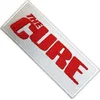 The Cure Red Logo Našitek za šivanje 11 x 4,2 cm