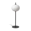 FARO BARCELONA Svetilo za teraso Saigon z okroglim senčnikom, 130 cm - Sodobni - bela, siva - Kovina