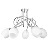 Plafonski luster TWIST WHITE 5xE14/40W/230V