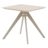 Baštenski sto Terzano 75x73x75cm boja vanile Hesperide