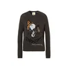 PRINCESS GOES HOLLYWOOD Pulover Snoopy Western Intari karamel/temno rjava/črna/bela