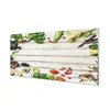 tulup.si Slika na akrilnem steklu Špinača avokado corn 140x70 cm 2 obešalnika