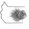 shumee Rosfix Sponke za plastiko, ravne, 90 stopinj, 0,8 mm, 100 kos.