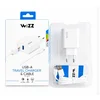 Kućni punjač WIZZ WS301-C Fast 2u1 USB-C Type-C sa kablom beli