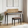 Studio radni stol Hrast artisan 130 x 36 x 19,5 cm