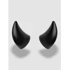Helmet Flair Softeez: Small Horns Helmet Ear Protection S black
