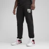 Mens Puma Posterize Basketball Sweatpants, Black, Size XS, Men